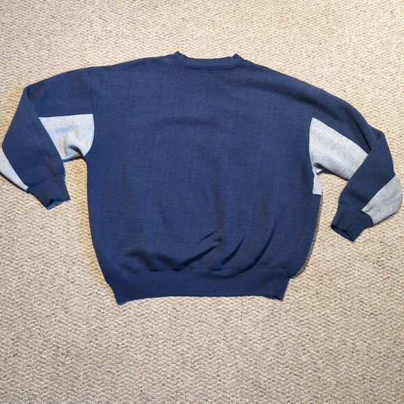 Vintage Syracuse Orangemen Sweatshirt XL Embroidered Crewneck NCAA - Picture 7 of 10